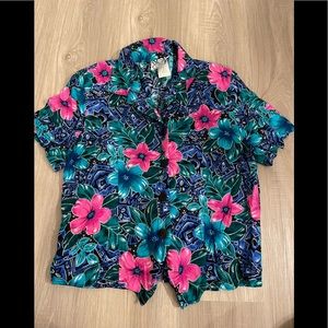 Y2k 90 style colorful top